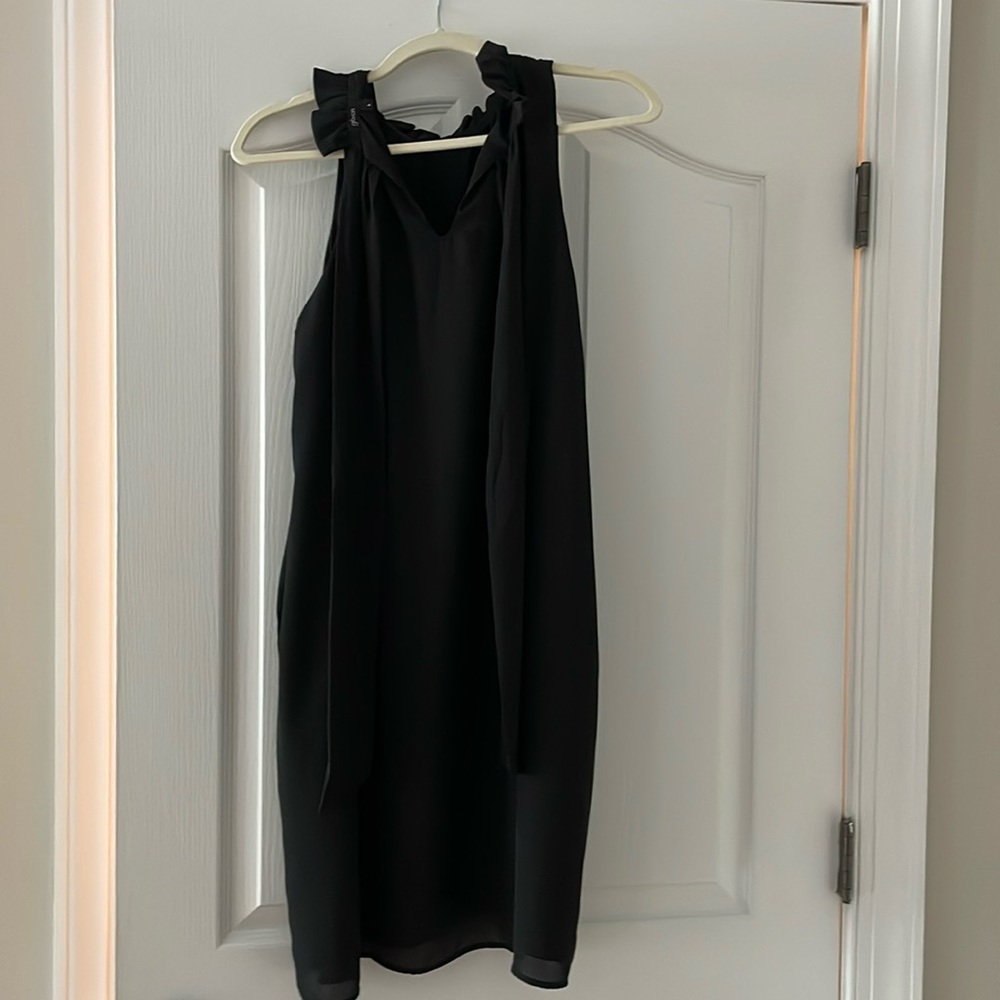 Gibson a line dress in black size L